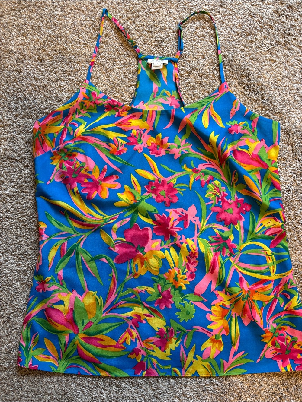 J.Crew floral tank